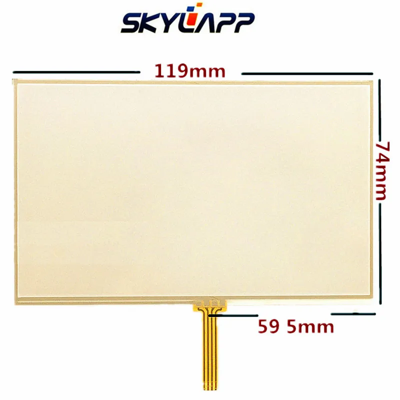 Новые 5-дюймовые сенсорные панели для LMS500HF07 LMS500HF07-002 LMS500HF07-102 Сенсорная панель