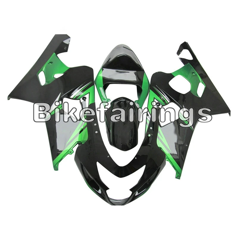 Мотоцикл частей для Suzuki GSXR600 2000 2001 2002 2003 обтекатель GSXR750 2000 2001 2002 2003 тела работа K1 00 01 02 03 черного и зеленого цвета
