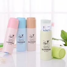 Пластиковый футляр для зубной щетки стоматологический набор для деловой поездки зубная щетка чашка для мытья Дорожный Чехол для зубной щетки портативная чашка для зубной щетки с