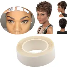 3м двухсторонний длительный с помощью липкого клея парик Adheisve лента выдвижение волос инструмент Водонепроницаемый для парик шнурка клейкая лента для искусственных волос