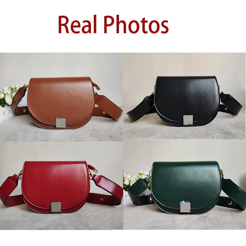  Mododiino Vintage Crossbody Bags For Women 2019 Female Small Saddle Bag Leather Shoulder Bag Luxury - 33027332126