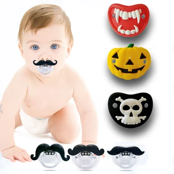 

Silicone Funny Baby Pacifier Infant Nipple Soother Joke Prank Teeth Newborn Pacifier Clips Nipples Bottle Nozzl Baby Dental Care