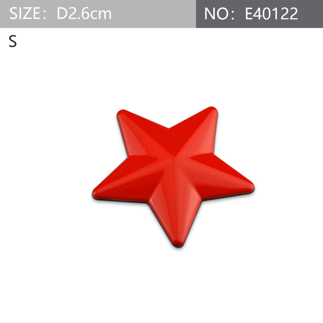 Car Stickers Badge Emblem 3d Metal Decoration Love Star Styling Decal For Car Body DIY Exterior Motorcycle Accessories