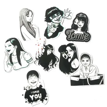 

12sets Tomie 21pcs/set cosplay women kids for notebook kids paster fans funny decal scrapbooking diy sticker phone laptop gifts