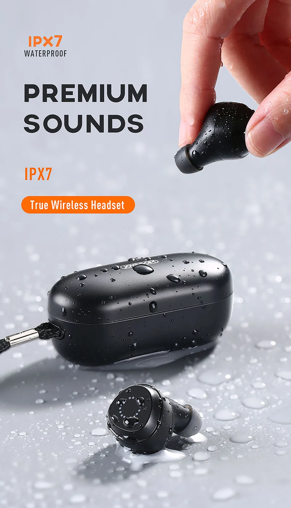 Joyroom JR-TL1 TWS Waterproof Earbuds 5