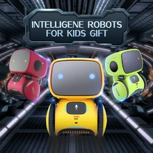 3 системы, радиоуправляемые игрушки, Интеллектуальный робот, танцевальная музыкальная запись, интерактивный робот с сенсорным управлением, игрушка для детей, подарок