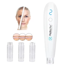 New Wireless Hydra Pen H2 Professional Microneedling Pen Hydra pen Hydra Roller Pen Automatic Serum Applicator with 2 Cartridges