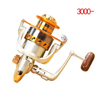 

Metal Spool Spinning Fishing Reel 12BB Ball Bearings Carp Fishing Reel EF500-3000 Series Mulinelli Spinning