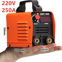 220V 250A Cheap Portable  Inverter Welding Machines ZX7-250 Household Pure Copper IGBT Electricity Welderg Tool 1.5 Meter Cable 2