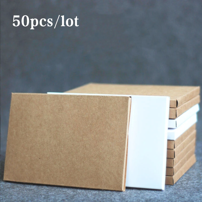 50 шт. конверт из крафт бумаги для вечеринки|Подарочные сумки и упаковка| |