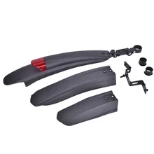 Bike Bicycle Fender With Reflector Light MTB Front Rear Mudguards Bike Wings Cycling Mountain Durable Fender Bicycle Accessories