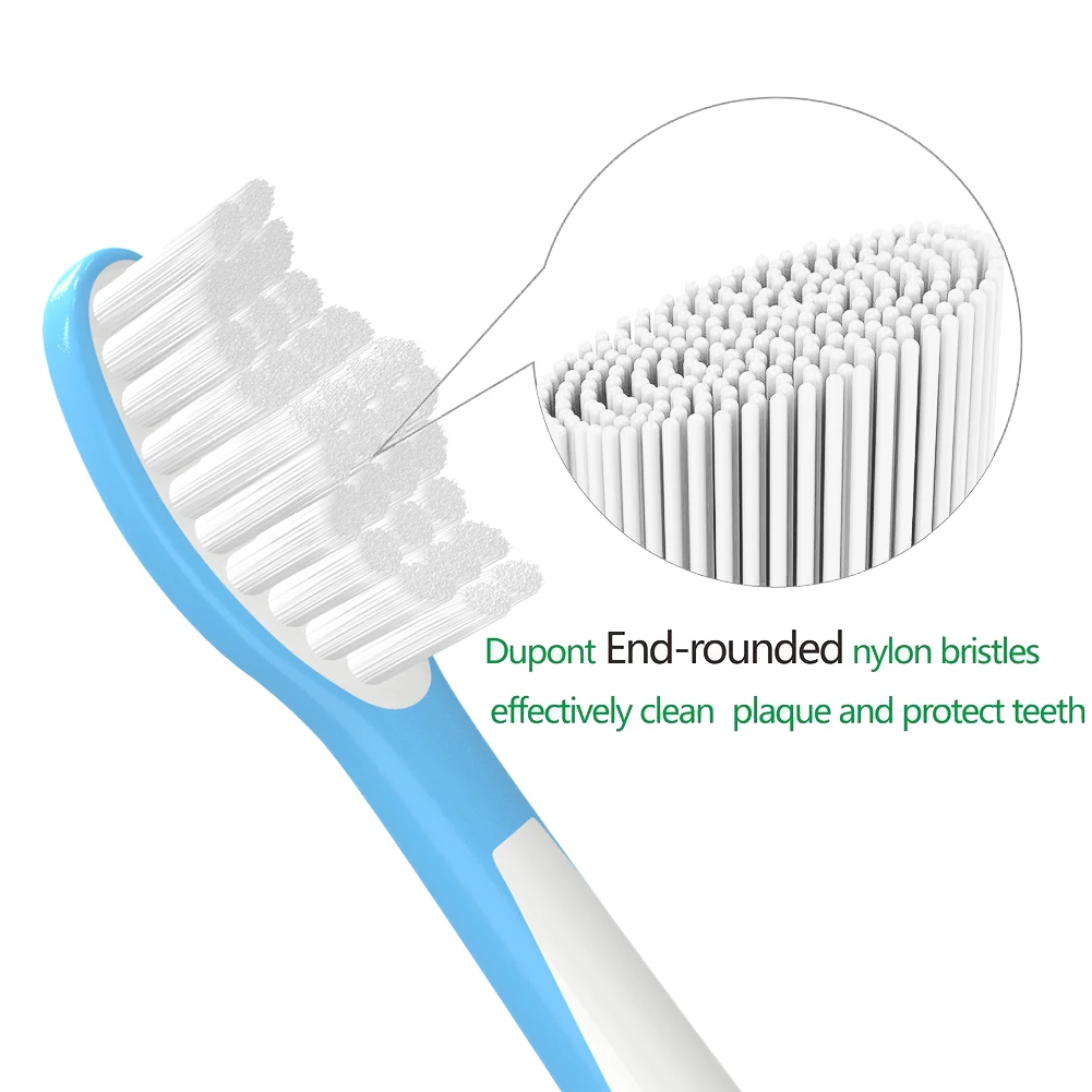 8 шт. Детские насадки для зубной щетки для Sonicare Proresult HX6042 HX6044 HX6311 электрическая зубная щетка