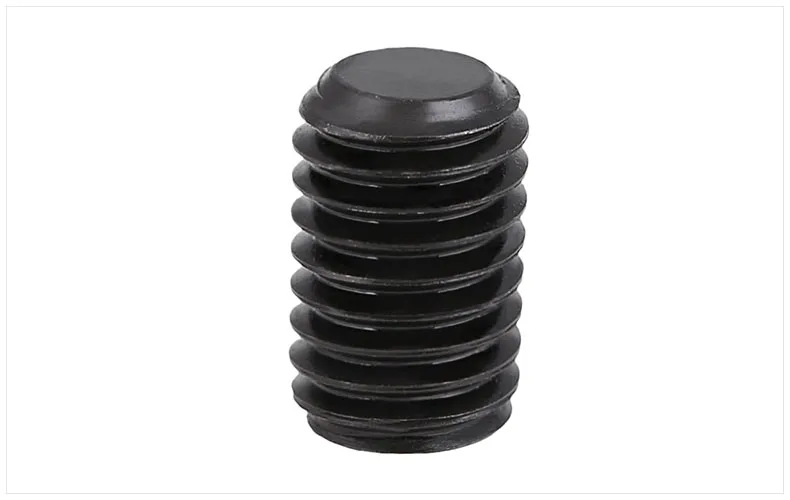 Рисовый винт класс 12 9 шестигранный с плоским концом фиксированный Безголовый