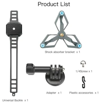 

Shock Absorption Bracket Drone Accessories Action Panoramic Cameras With Adapter Safe Universal Mount 1/4" Extension Equipment