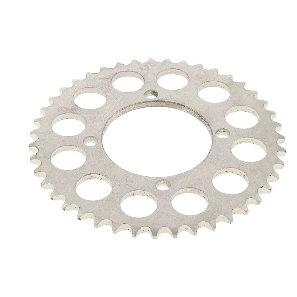 Motorcycle Driven Replacement 420 Chain 43 Tooth Rear Sprocket for 125cc 140cc 150cc 160cc Motorcycle Dirt Bike