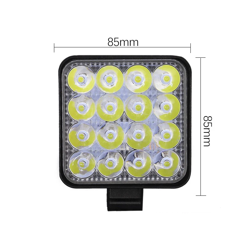 Светодиодный рабочий светильник 48 Вт автомобильная точечная лампа для грузовика