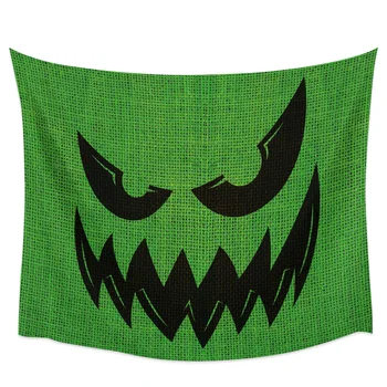 

Bedroom Wall Tapestry Halloween Grimace Tapestry Wall Hanging Picnic Yoga Mat Living Room Wall Decoration