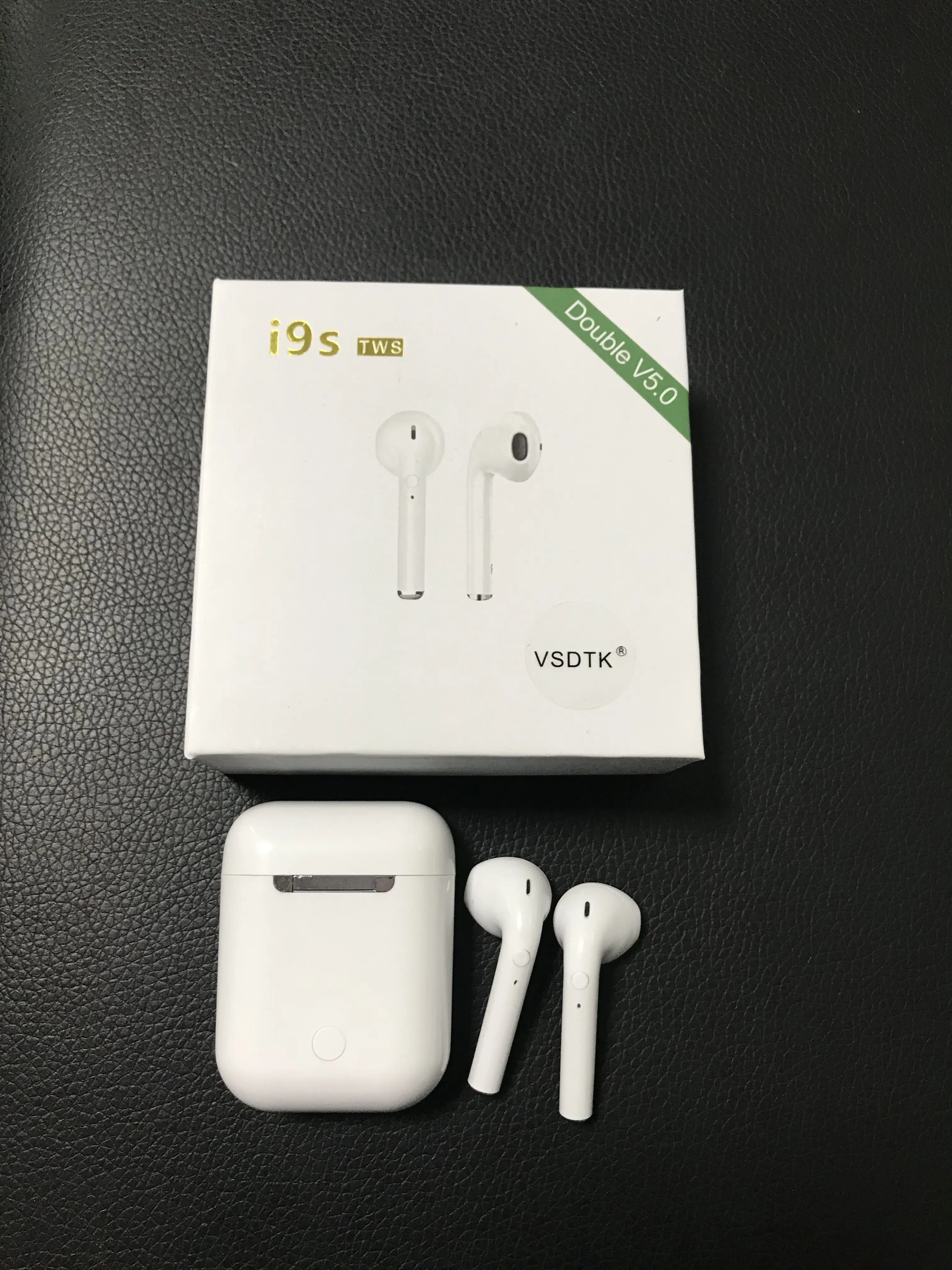 

I9 I9S TWS Wireless Earphone Portable 5.0 Bluetooth Headset Invisible Earbud for all smart phone i10 max tws