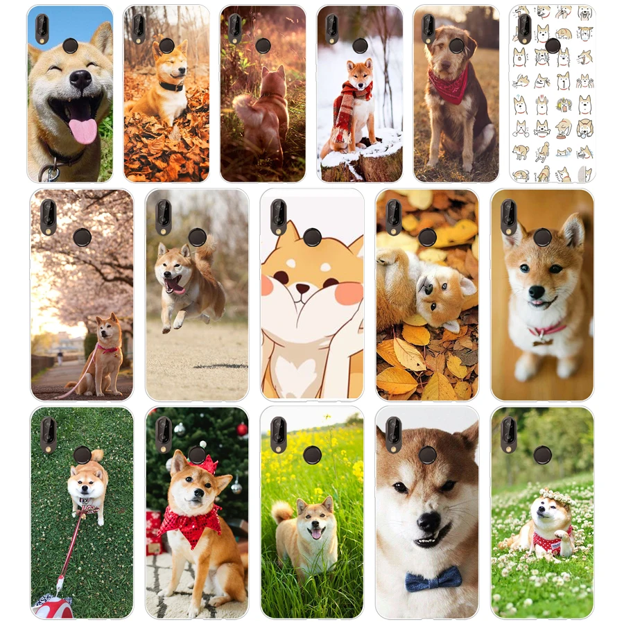 049Fg Brushwood Doge Shiba Inu Funny Dog Custodia Morbida In Silicone Tpu Per Huawei Mate P20 P30 Llte Pro Y6 Y7 2019