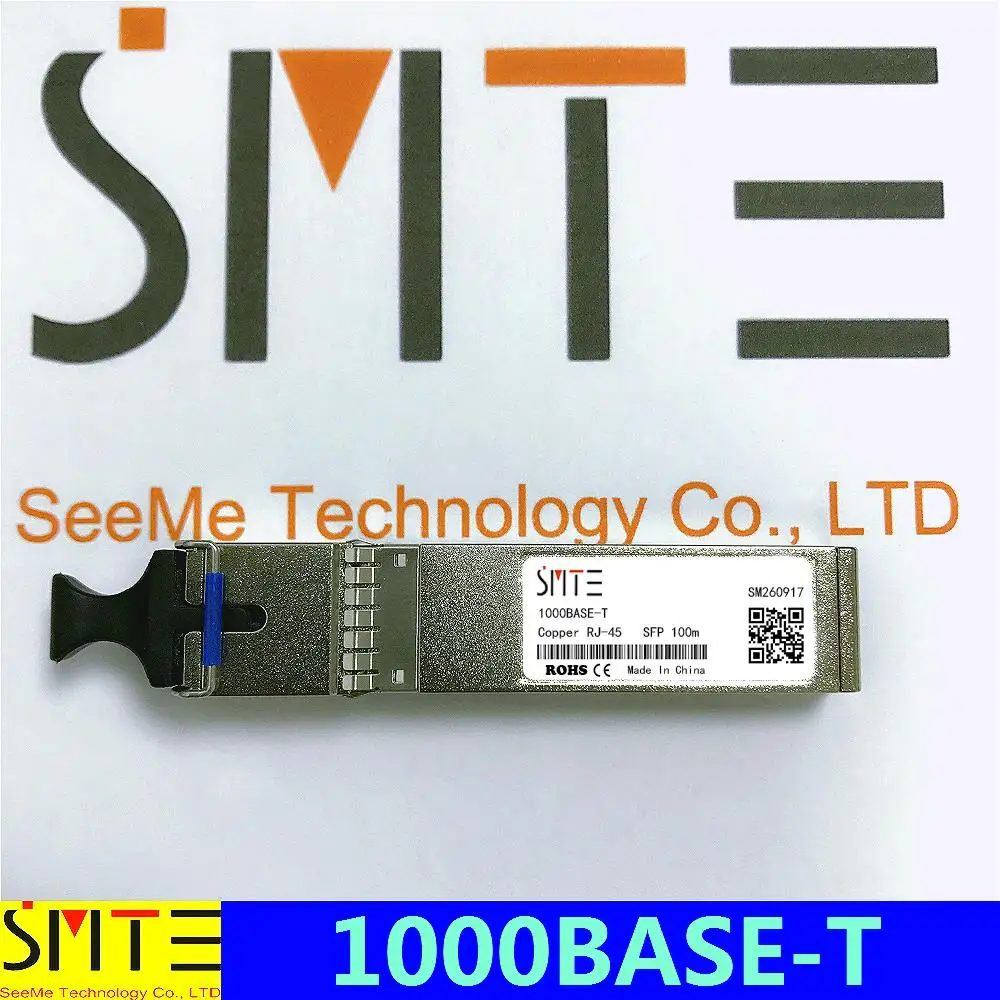 

Compatible with 81Y1618 1000BASE-T Copper RJ-45 100m Transceiver Module SFP