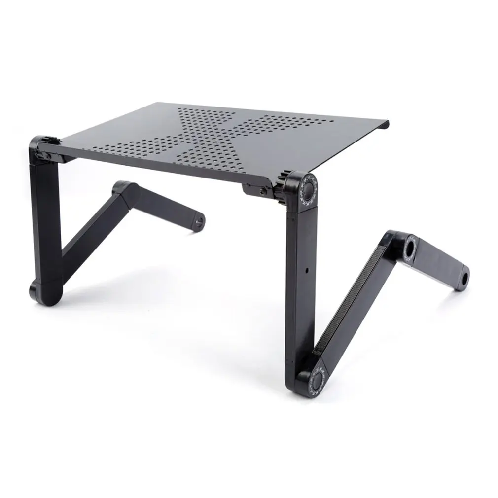 

Portable adjustable laptop table for foldable Laptop Desk Computer mesa para notebook Stand Tray For Sofa Bed Black