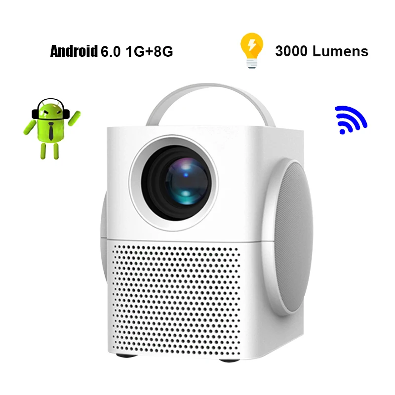 Проектор с ЖК-дисплеем Android Full HD 1080P Wi-Fi |