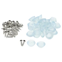 Ножки для мебели, шкаф, сделай сам, ножки для мебели, резиновый коврик для полок, дивана, стула, кровати, кухонная Упаковка из 30 шт