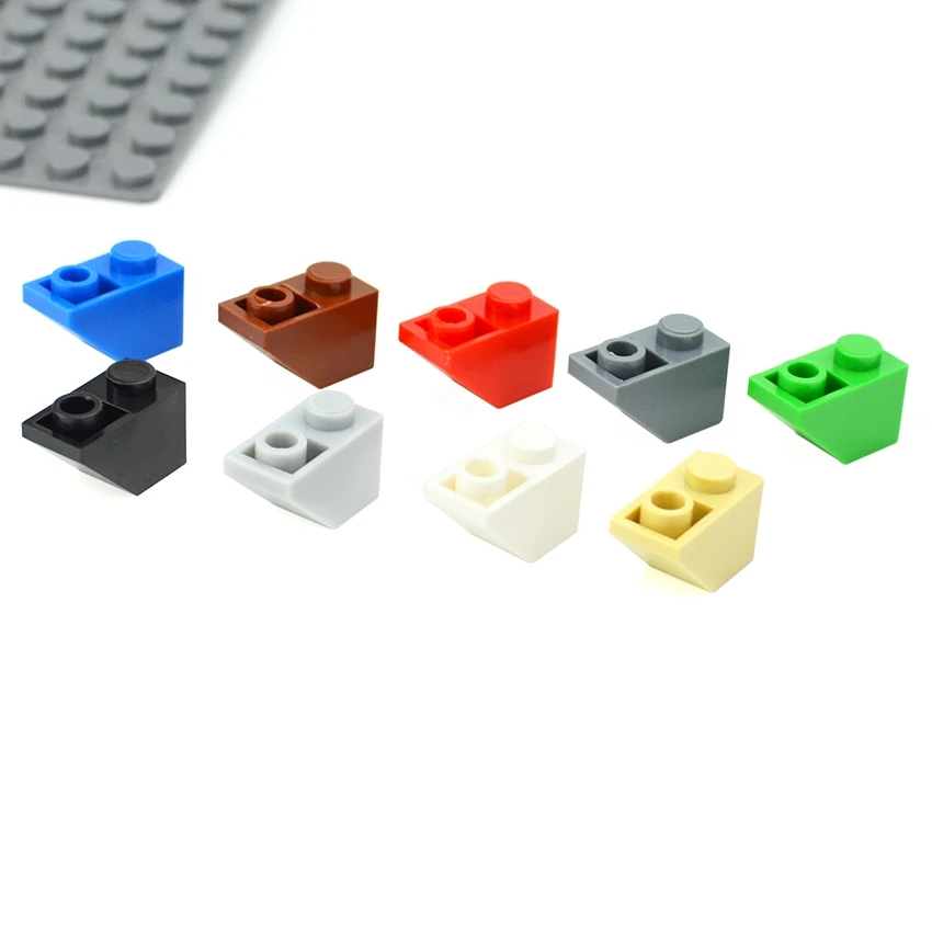 Building Blocks Technical MOC Parts 2x1 Slope Inverted 45&deg; Anti-bevel Bricks Compatible With 3665 for Children