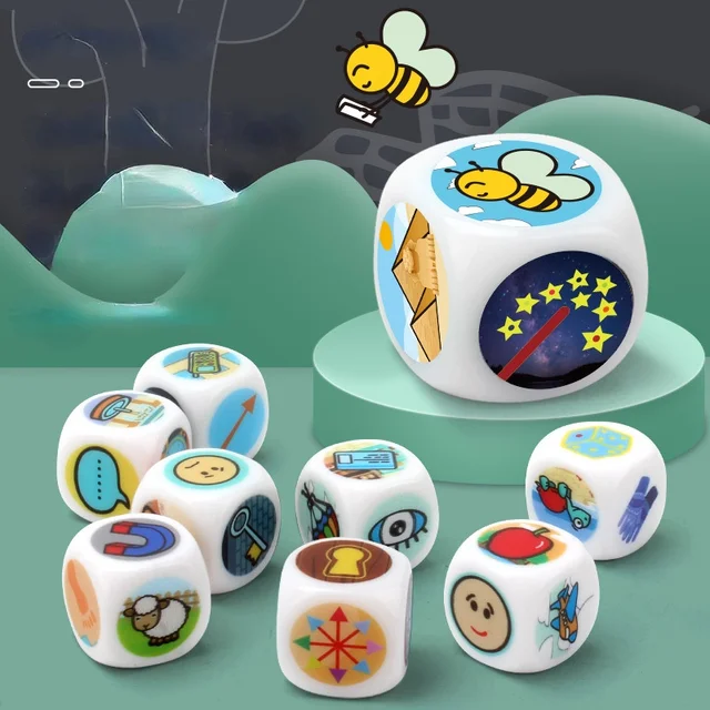 New Educational Toy Story Dice Intelligence Development Brain Interactive Thinking Logic Toy Games Educational Toys 3