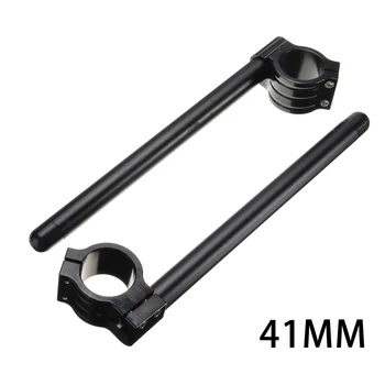 

1 Pair Clip On Motorcycle 7/8" Handlebar 41mm Fork Tube Grips For Yamaha R3 15-16 Accessories