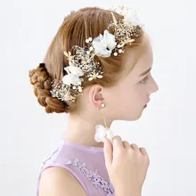 Новинка; стильные детские аксессуары для волос; сезон осень-зима; головной убор принцессы для девочек; заколка для волос с короной; Женская повязка на голову; сезон осень-зима