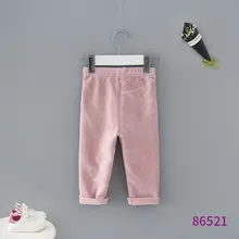 Momoidea детская одежда осень и зима стиль девушки леггинсы простые детские щеткой и толстые теплые брюки