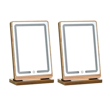 

Portable Vanity Mirror 90° Angle Rotation Press Sn