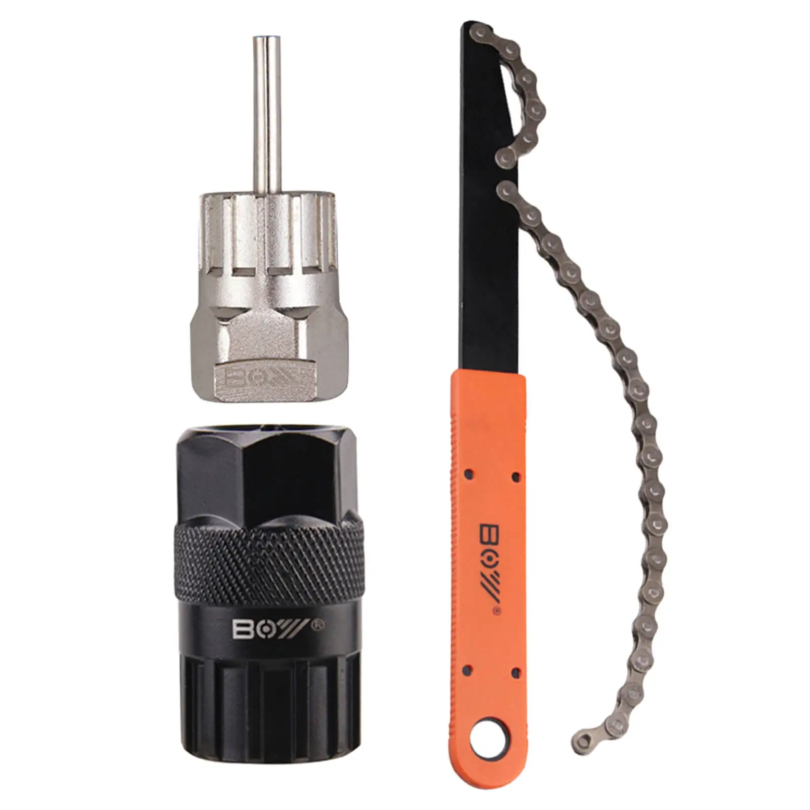 

Bike Sprocket Removal Set Tool Professional Cassette Lockring Remover Kit for Bicycle 7-12 Speed Chains Replacement Accessories