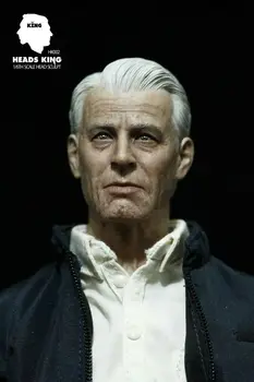 

1:6 King HK002 Captain America Old Ver.Head Carving Sculpt F12'' Male Figure Body