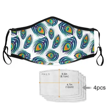 

Face Mask with Filter PM2.5 face mask filter replacements Adult Non-Disposable Anti Haze Dustproof Mask Respirator Mouth Muffle