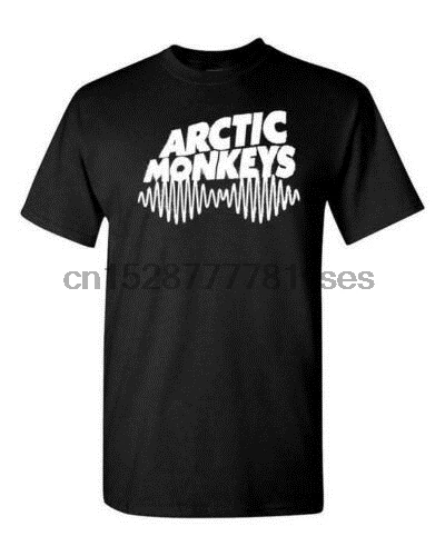 ARCTIC футболка с обезьяной смерти Ramps AM Sound Wave Album Logo Tee Printed печатная Футболка 2019