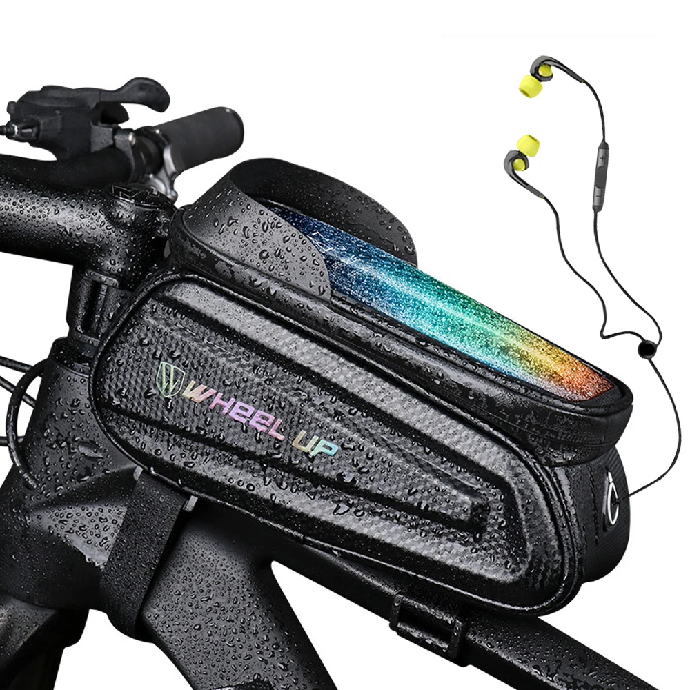 NEWBOLER непромокаемая велосипедная сумка рамка Передняя верхняя труба велосипедная сумка Reflective7.0in чехол для телефона сумка с сенсорным экраном MTB Аксессуары для велосипеда|Сумки и корзины для велосипеда|   | АлиЭкспресс