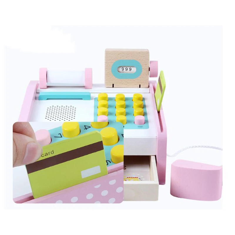 Для ролевых игр кассовый аппарат инструментов банкнот в клетку Digital Life "игрушки набор удовольствие безопасные детские Ранние обучающие игрушки