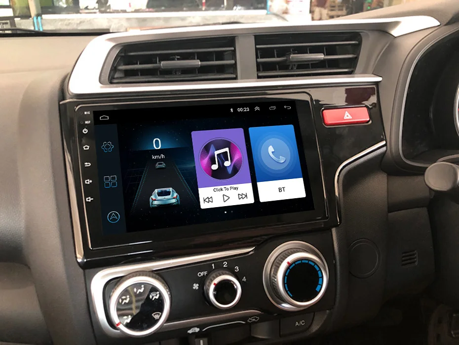 9 дюймов Автомобильный Радио Мультимедиа Видео плеер навигация gps Android 8 1 для Honda fit