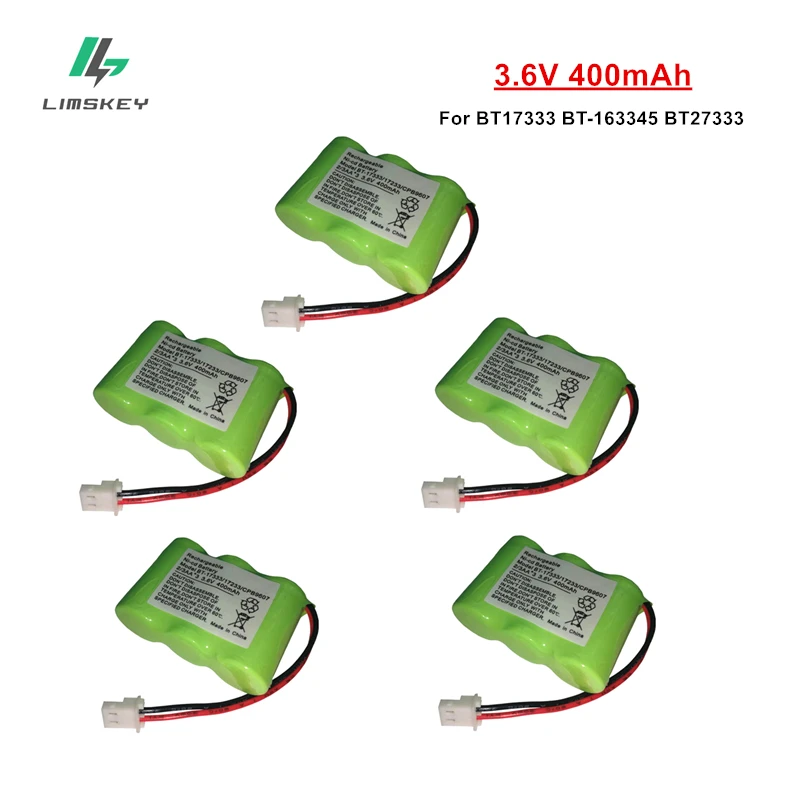 10 шт. 3 6 В 400 мАч Ni CD аккумулятор для Vtech BT 17333 163345 2/3AA аккумуляторная батарея BT17333