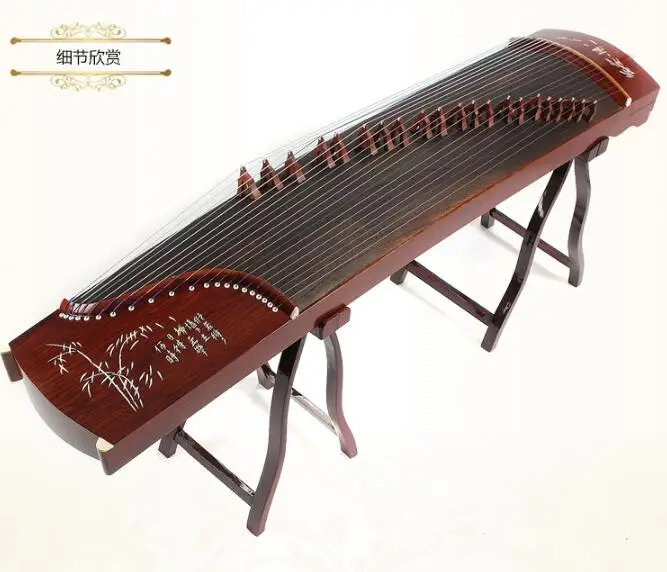 Ветер Бамбуковые Тени серии guzheng 5 моделей дополнительно китайский Yangzhou guzheng 21 струны Zither Музыкальные инструменты - Цвет: 3
