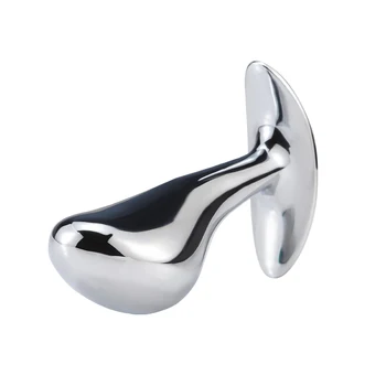 Anal Plug Sex Toys Stainless Smooth Steel Butt Plug Tail Crystal Jewelry Trainer for Women/Man Anal Dildo Adults Sex Shop 6