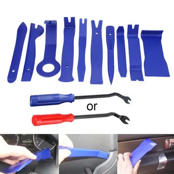 

12 pcs/set Car Disassembly Tools DVD Stereo Refit Kits Interior Plastic Trim Panel Dashboard Installation Removal Repair Tools
