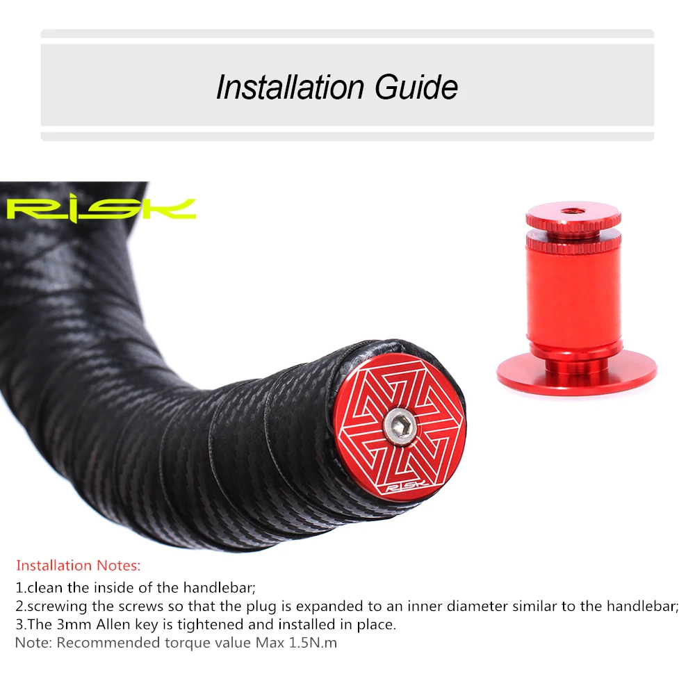 2 pairs/box Road Mountain Bike Bicycle Expanding Handlebar Plug Bar Ends Adjustable Locking Caps Aluminium Alloy bike handlebar plugs bicycle handlebar ends