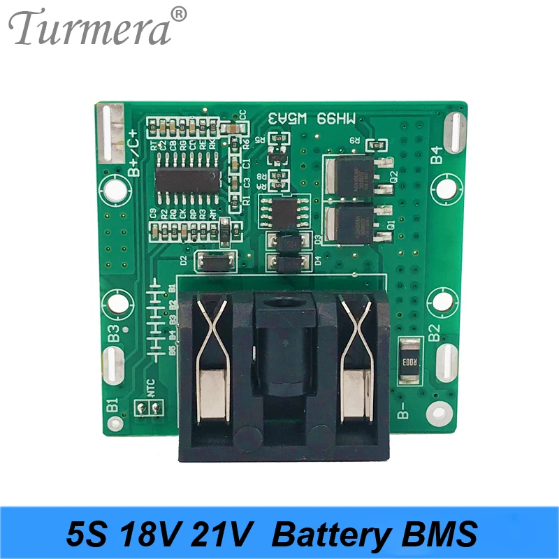 5S 18v 21v 20A Li-ion Lithium Battery BMS 18650 battery screwdriver shura Charger Protection Board fit for dewalt 04