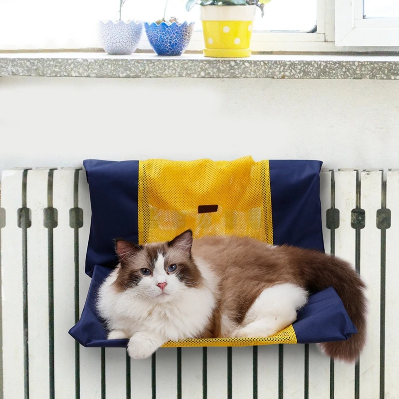 2Pet прочные подвесные кровати для кошек, стулья для домашних животных, гамак, съемный моющийся балкон, качели для котят