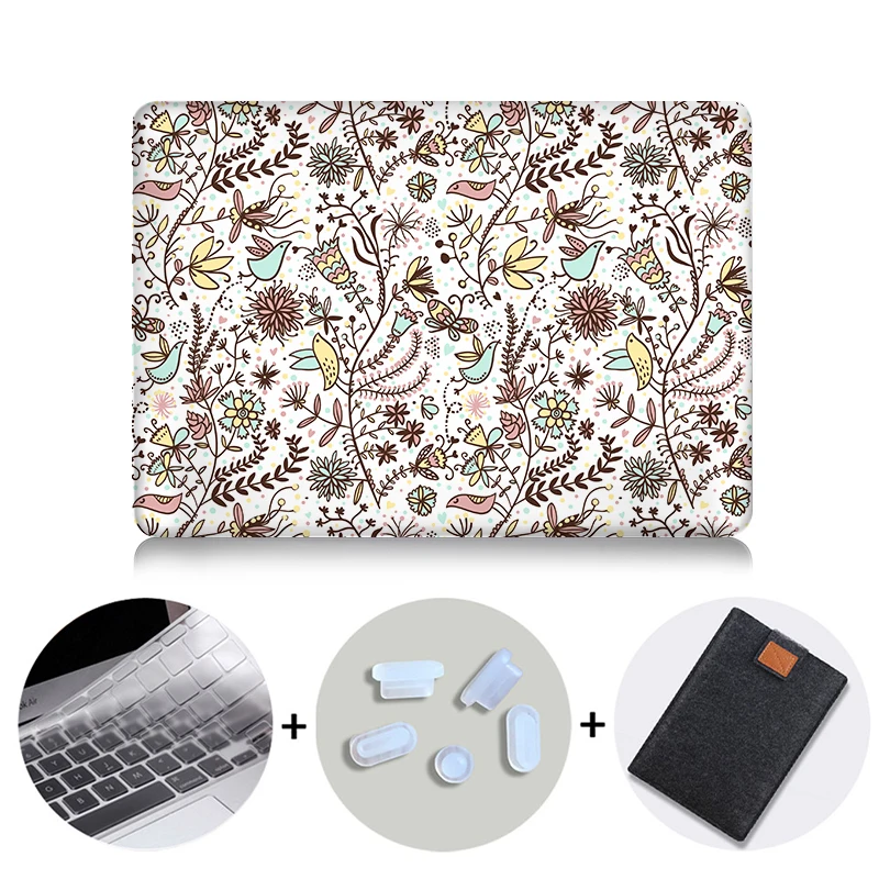 MTT чехол для Macbook Pro retina 13,3 15,4 с сенсорной панелью для Mac book Air Pro 11 12 13 15 дюймов сумка для ноутбука чехол для клавиатуры - Цвет: MB02