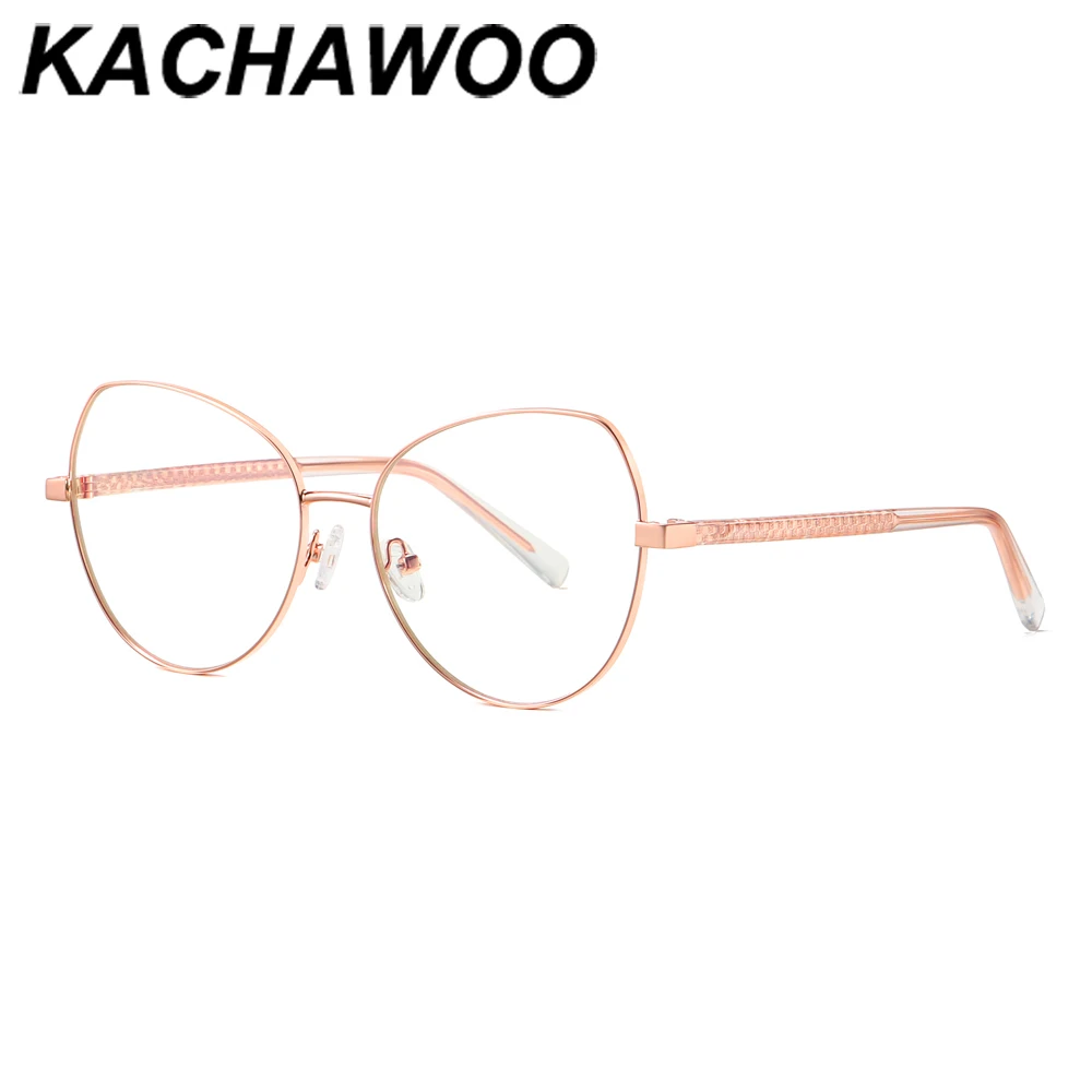 Kachawoo анти синий светильник очки для компьютера золотые черные женские