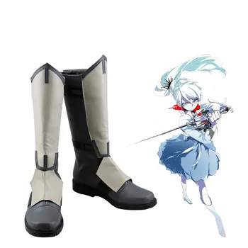 

Anime RWBY Weiss Schnee Costumes RWBY Weiss Schnee shoes Cosplay Custom Halloween men and women cartoon Game animation shoes